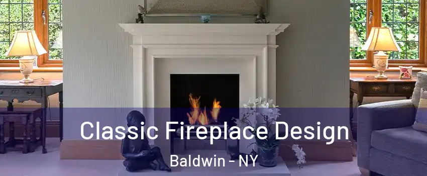  Classic Fireplace Design Baldwin - NY