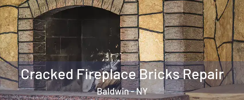  Cracked Fireplace Bricks Repair Baldwin - NY