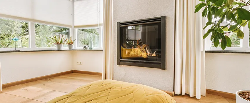 Residential Fireplace Ceramic Glass Installation in Baldwin, NY