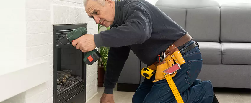 New Indoor Fireplace Installation in Baldwin, New York