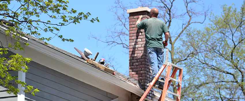 Vinyl and PVC Chimney Flashing Installation in Baldwin, NY