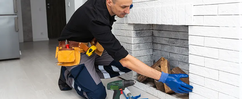 Fireplace Damaged Damper Frame Repair Services in Baldwin, New York