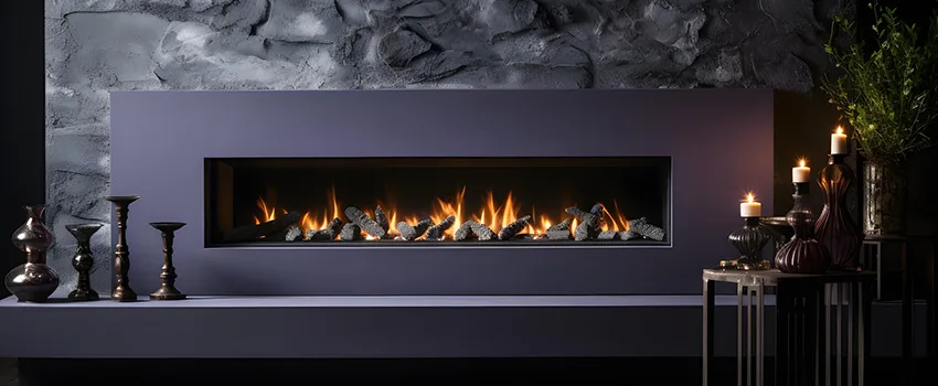 Ember Bed for Ventless Gas Fireplace in Baldwin, NY