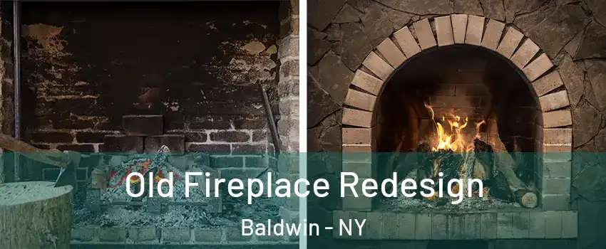  Old Fireplace Redesign Baldwin - NY