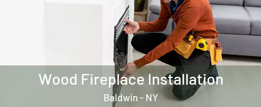  Wood Fireplace Installation Baldwin - NY